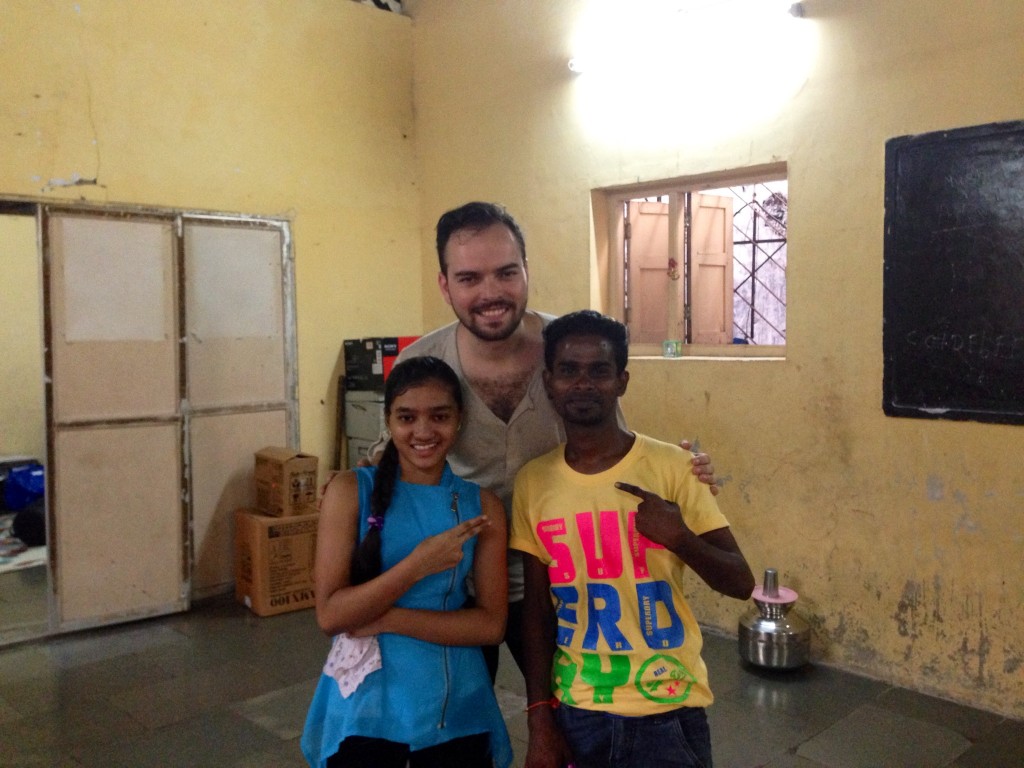 With Sachin and Kaajal